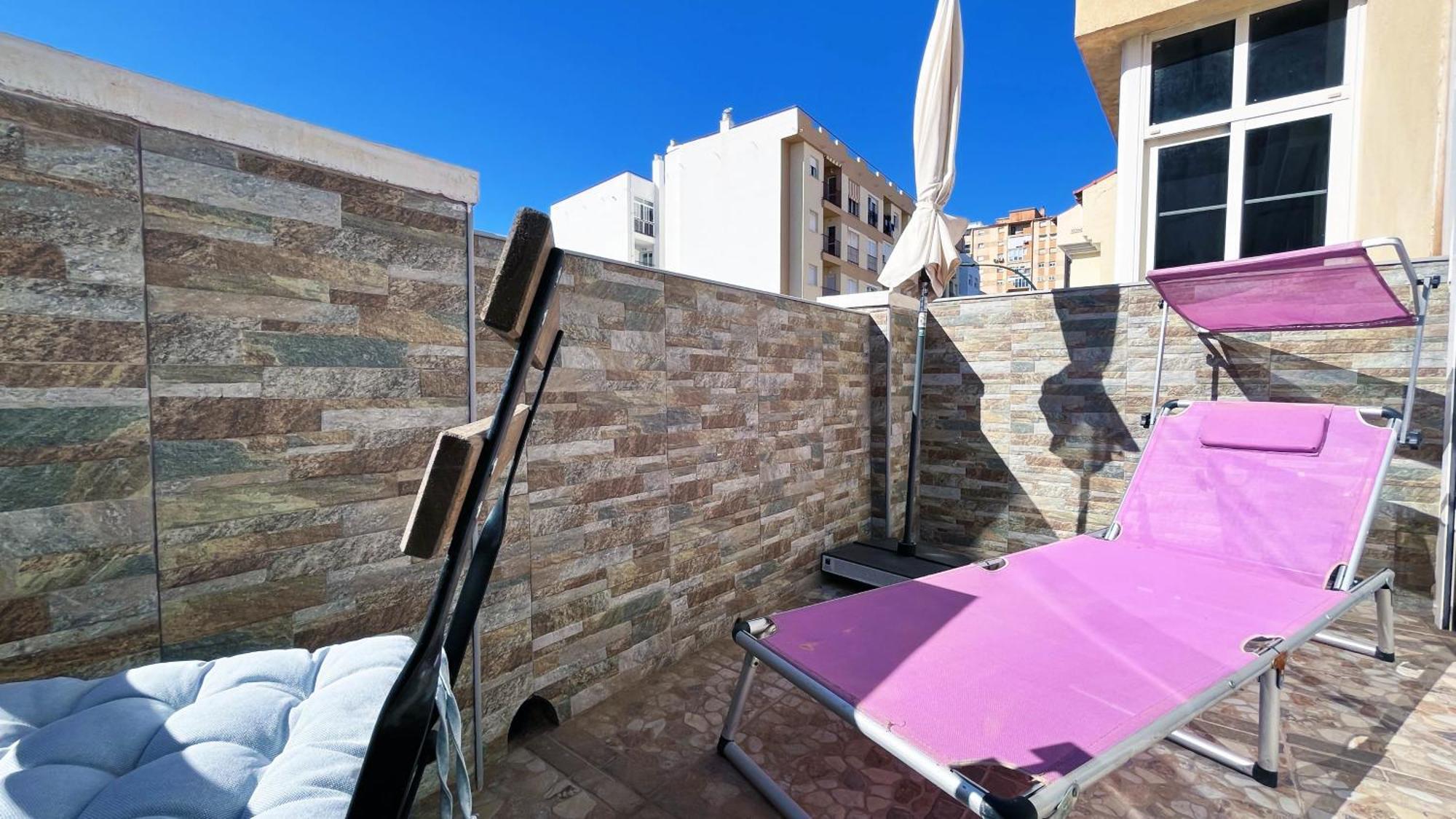 Апартаменти A 5 Minutos De La Playa Con Terraza En Малага Екстер'єр фото